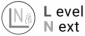 LN logo tekst grijs kleuren