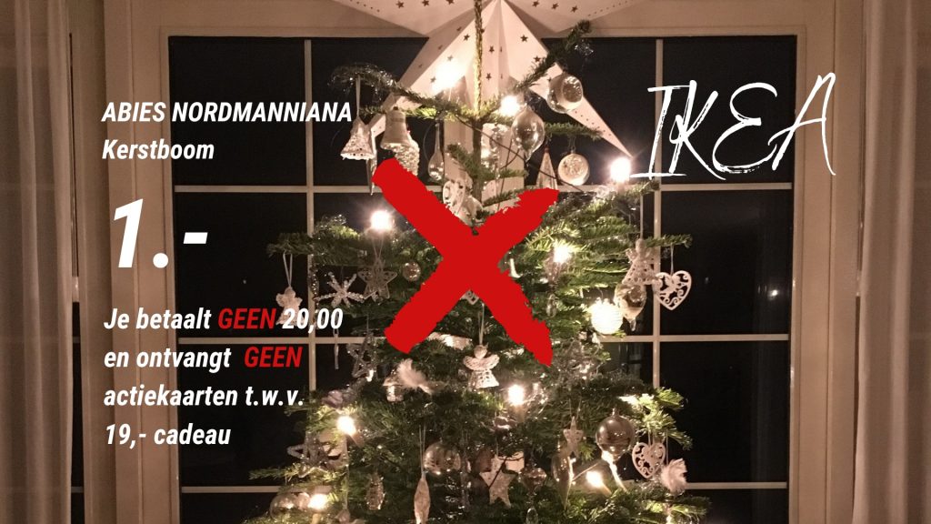 Portiek Leerling Vrijwel IKEA stopt met 1 euro kerstbomenactie en kiest voor een alternatieve  kerstboom - Level Next